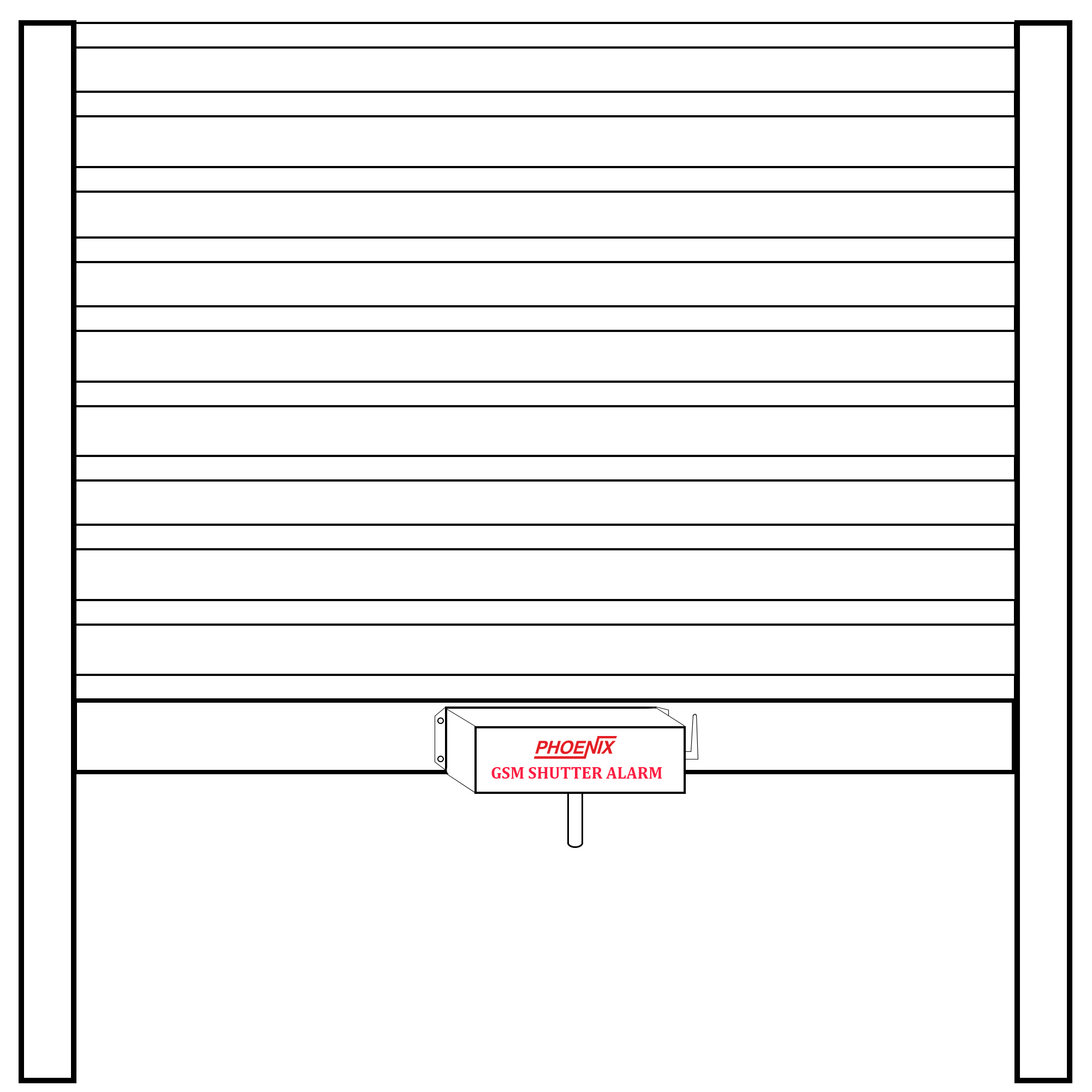 GSM Shutter Alarm Product 2